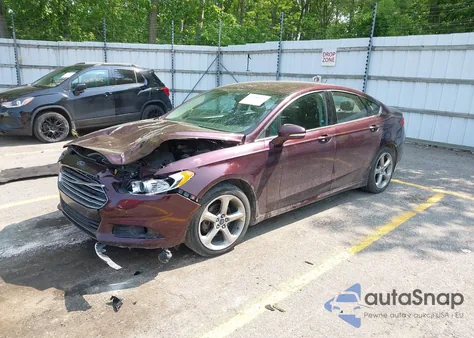 2013 Ford Fusion Se from USA, damaged, VIN 3FA6P0HR8DR226369